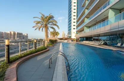 Apartment - 1 Bedroom - 2 Bathrooms for rent in Dubai Marina - Dubai