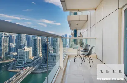 Apartment - 2 Bedrooms - 3 Bathrooms for sale in Continental Tower - Dubai Marina - Dubai