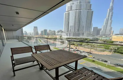 Apartment - 1 Bedroom - 2 Bathrooms for rent in Boulevard Point - Downtown Dubai - Dubai