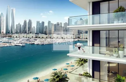 Apartment - 4 Bedrooms - 4 Bathrooms for sale in Beach Mansion - EMAAR Beachfront - Dubai Harbour - Dubai