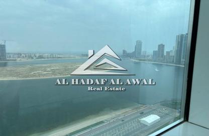 Apartment - 2 Bedrooms - 2 Bathrooms for rent in Beach Tower 1 - Al Khan Lagoon - Al Khan - Sharjah