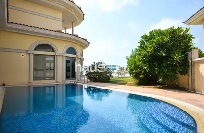 Villa - 5 Bedrooms - 6 Bathrooms for rent in Signature Villas Frond K - Signature Villas - Palm Jumeirah - Dubai