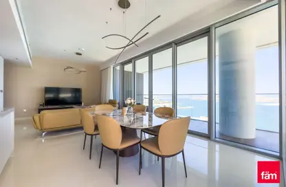 Apartment - 3 Bedrooms - 4 Bathrooms for sale in Beach Isle - EMAAR Beachfront - Dubai Harbour - Dubai