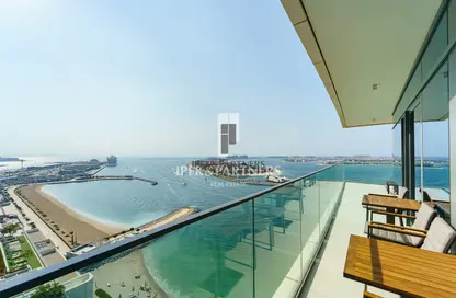 Apartment - 3 Bedrooms - 2 Bathrooms for sale in Beach Vista - EMAAR Beachfront - Dubai Harbour - Dubai