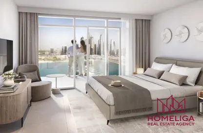 Apartment - 1 Bedroom - 1 Bathroom for sale in Beach Mansion - EMAAR Beachfront - Dubai Harbour - Dubai