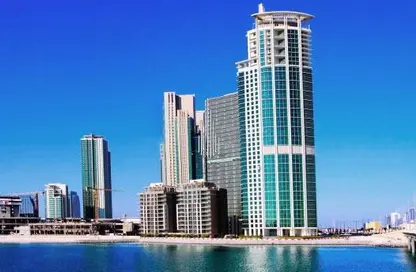 Apartment - 3 Bedrooms - 4 Bathrooms for rent in RAK Tower - Marina Square - Al Reem Island - Abu Dhabi