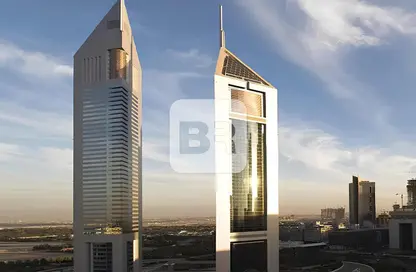 Office Space - Studio - 1 Bathroom for rent in Emirates Office Tower - Emirates Towers - Sheikh Zayed Road - Dubai