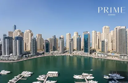 Apartment - 3 Bedrooms - 4 Bathrooms for sale in Vida Residences Dubai Marina - Dubai Marina - Dubai