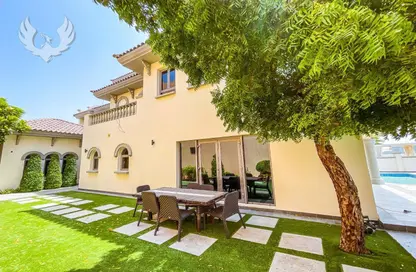 Villa - 6 Bedrooms for rent in Garden Homes Frond B - Garden Homes - Palm Jumeirah - Dubai