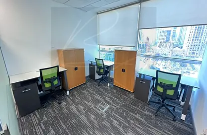 Office Space - Studio - 2 Bathrooms for rent in Concord Tower - Dubai Media City - Dubai