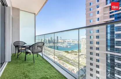 Apartment - 1 Bedroom - 2 Bathrooms for rent in Damac Heights - Dubai Marina - Dubai