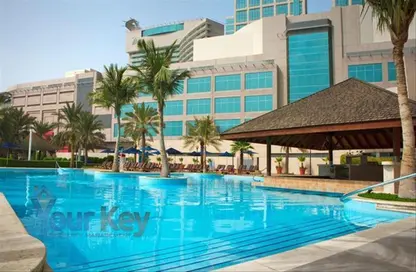 Apartment - 3 Bedrooms - 5 Bathrooms for rent in Beach Rotana - Tourist Club Area - Abu Dhabi