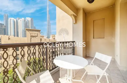 Apartment - 2 Bedrooms - 3 Bathrooms for rent in Reehan 7 - Reehan - Old Town - Dubai