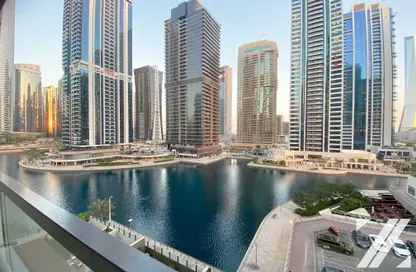 Apartment - 1 Bedroom - 2 Bathrooms for sale in Lakeside Residence - JLT Cluster A - Jumeirah Lake Towers - Dubai