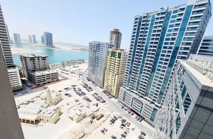 Apartment - 1 Bedroom - 2 Bathrooms for rent in Sarab Tower - Al Khan - Sharjah