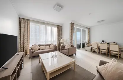 Apartment - 2 Bedrooms - 3 Bathrooms for rent in Al Bateen Residences - Jumeirah Beach Residence - Dubai