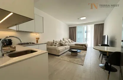 Apartment - Studio - 1 Bathroom for rent in Binghatti Azure - Jumeirah Village Circle - Dubai