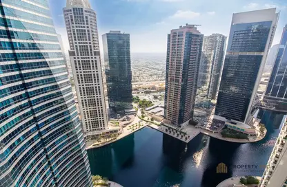 Apartment - 1 Bedroom - 2 Bathrooms for rent in Jumeirah Bay X1 - JLT Cluster X - Jumeirah Lake Towers - Dubai