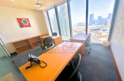 Office Space - Studio - 4 Bathrooms for rent in Tamouh Tower - Marina Square - Al Reem Island - Abu Dhabi