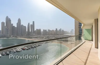 Apartment - 2 Bedrooms - 3 Bathrooms for sale in Marina Vista - EMAAR Beachfront - Dubai Harbour - Dubai