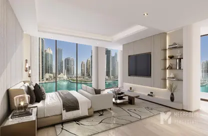 Apartment - 2 Bedrooms - 2 Bathrooms for sale in LIV Waterside - Dubai Marina - Dubai