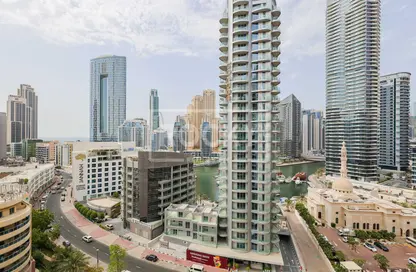 Apartment - 3 Bedrooms - 4 Bathrooms for sale in Trident Waterfront - Dubai Marina - Dubai