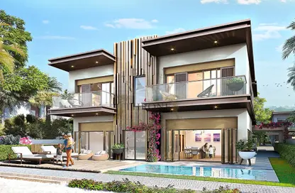 Villa - 6 Bedrooms - 7 Bathrooms for sale in Nice - Damac Lagoons - Dubai