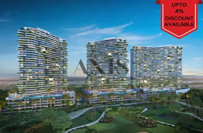 Apartment - 2 Bedrooms - 2 Bathrooms for sale in Golf Greens 1 - Tower B - Golf Greens - DAMAC Hills - Dubai