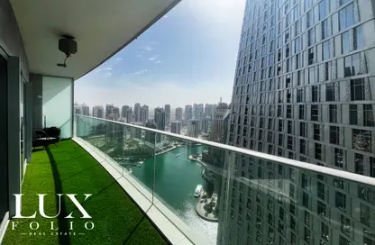 Apartment - 1 Bedroom - 2 Bathrooms for rent in Damac Heights - Dubai Marina - Dubai