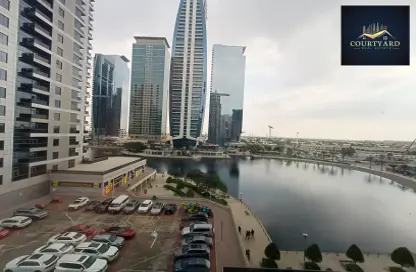 Apartment - 1 Bedroom - 2 Bathrooms for rent in Green Lakes Towers - JLT Cluster S - Jumeirah Lake Towers - Dubai