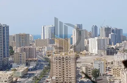 Apartment - 1 Bedroom - 2 Bathrooms for sale in Horizon Towers - Ajman Downtown - Ajman