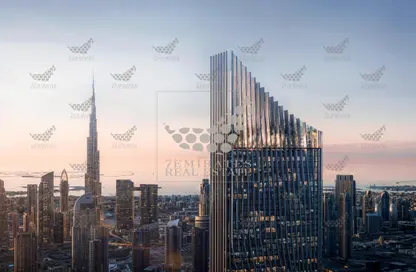 Apartment - 1 Bedroom - 2 Bathrooms for sale in Tiger Sky Tower - Business Bay - Dubai