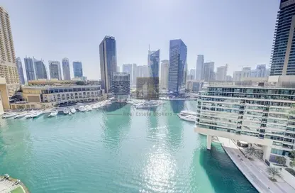 Apartment - 1 Bathroom for rent in Bay Central West - Bay Central - Dubai Marina - Dubai