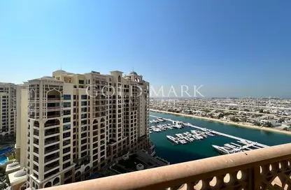 Apartment - 2 Bedrooms - 3 Bathrooms for rent in Marina Residences 3 - Marina Residences - Palm Jumeirah - Dubai