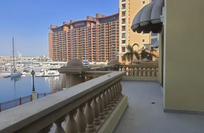 Townhouse - 2 Bedrooms - 3 Bathrooms for rent in Marina Residences 5 - Marina Residences - Palm Jumeirah - Dubai