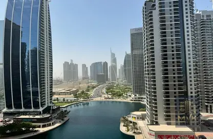 Office Space - Studio - 1 Bathroom for rent in One Lake Plaza - JLT Cluster T - Jumeirah Lake Towers - Dubai