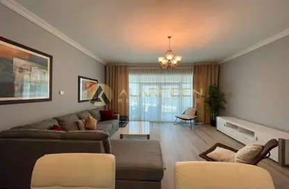 Apartment - 2 Bedrooms - 4 Bathrooms for rent in Al Haseer - Shoreline Apartments - Palm Jumeirah - Dubai