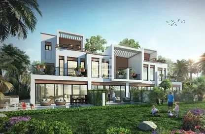 Townhouse - 4 Bedrooms - 3 Bathrooms for sale in Costa Brava 1 - Costa Brava at DAMAC Lagoons - Damac Lagoons - Dubai