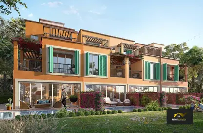 Townhouse - 4 Bedrooms - 4 Bathrooms for sale in Costa Brava at DAMAC Lagoons - Damac Lagoons - Dubai