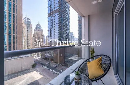 Apartment - 1 Bedroom - 2 Bathrooms for sale in The Torch - Dubai Marina - Dubai