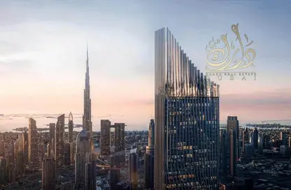 Apartment - 1 Bedroom - 2 Bathrooms for sale in Tiger Sky Tower - Business Bay - Dubai