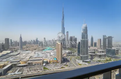 Apartment - 3 Bedrooms - 4 Bathrooms for rent in Downtown Views II Tower 1 - Downtown Views II - Downtown Dubai - Dubai