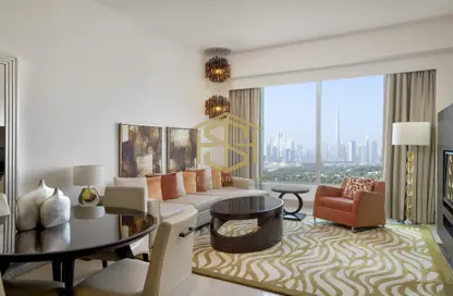 Hotel  and  Hotel Apartment - 2 Bedrooms - 3 Bathrooms for rent in Marriott Executive Apartments - Al Jaddaf - Dubai