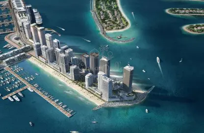 Apartment - 2 Bedrooms - 2 Bathrooms for sale in Beachgate by Address - EMAAR Beachfront - Dubai Harbour - Dubai