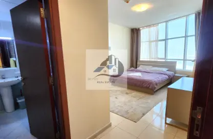 Apartment - 2 Bedrooms - 2 Bathrooms for rent in Orient Tower 1 - Orient Towers - Al Bustan - Ajman