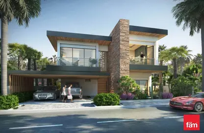 Villa - 4 Bedrooms - 3 Bathrooms for sale in Costa Brava 1 - Costa Brava at DAMAC Lagoons - Damac Lagoons - Dubai