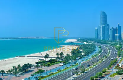 Apartment - 3 Bedrooms - 5 Bathrooms for rent in Bel Ghailam Tower - Corniche Road - Abu Dhabi