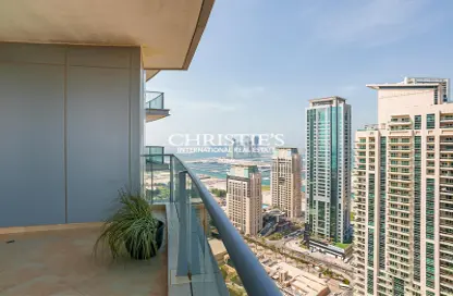 Apartment - 2 Bedrooms - 2 Bathrooms for rent in Trident Grand Residence - Dubai Marina - Dubai