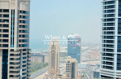 Apartment - 1 Bedroom - 2 Bathrooms for rent in MAG 218 - Dubai Marina - Dubai