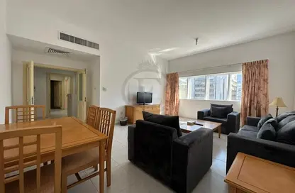 Apartment - 2 Bedrooms - 2 Bathrooms for rent in Al Saman Tower - Hamdan Street - Abu Dhabi